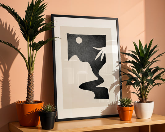 Affiche premium en papier mat – NATU 1028