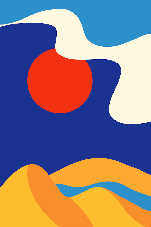 Affiche premium en papier mat – NATU 1038