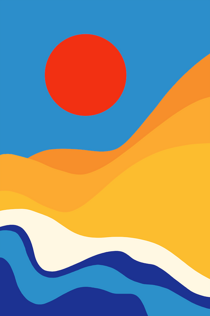 Affiche premium en papier mat – NATU 1039