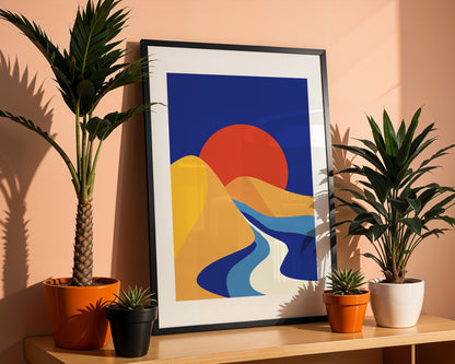 Affiche premium en papier mat – NATU 1036