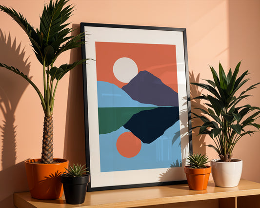 Affiche premium en papier mat – NATU 1048