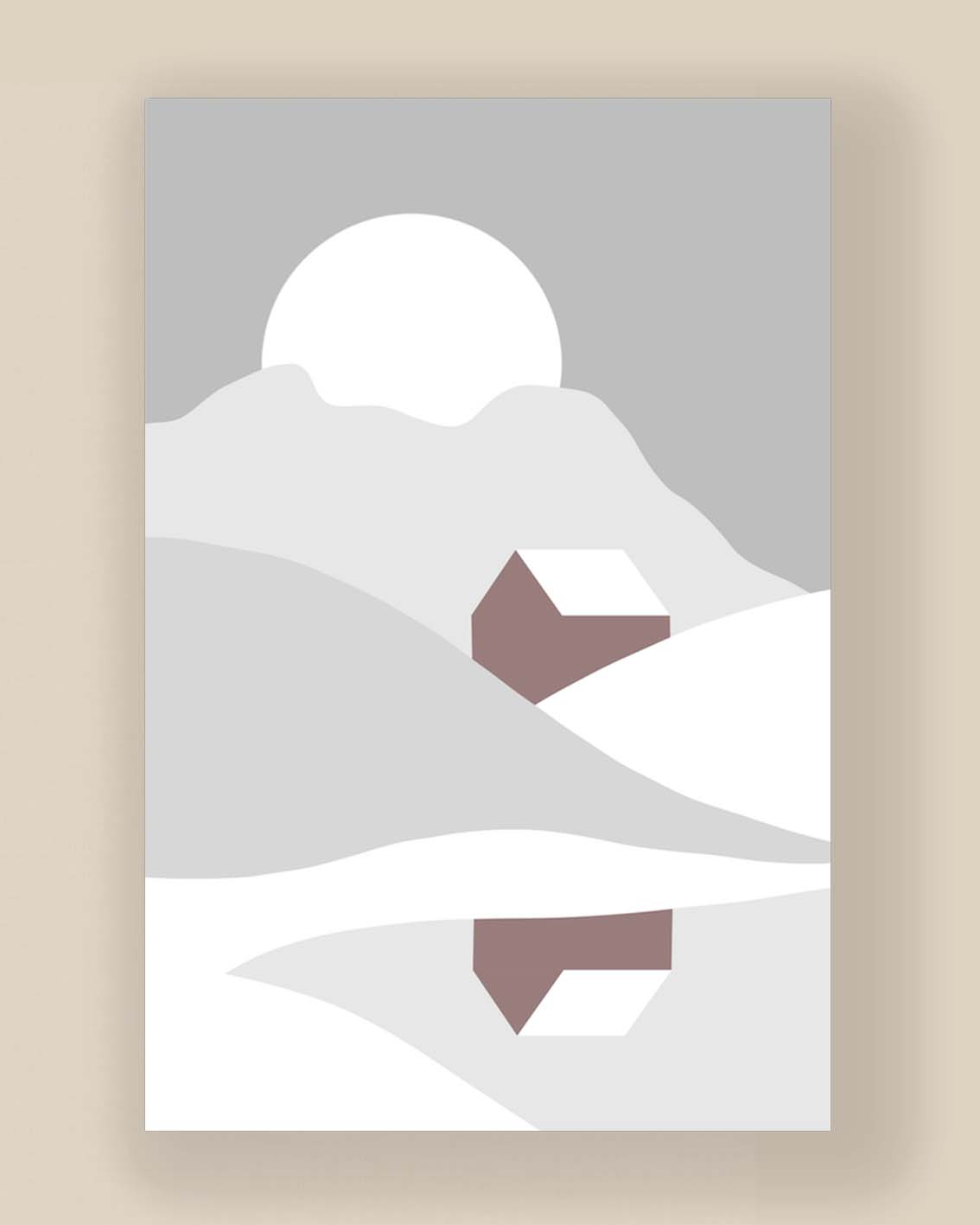 Affiche premium en papier mat – NATU 1022