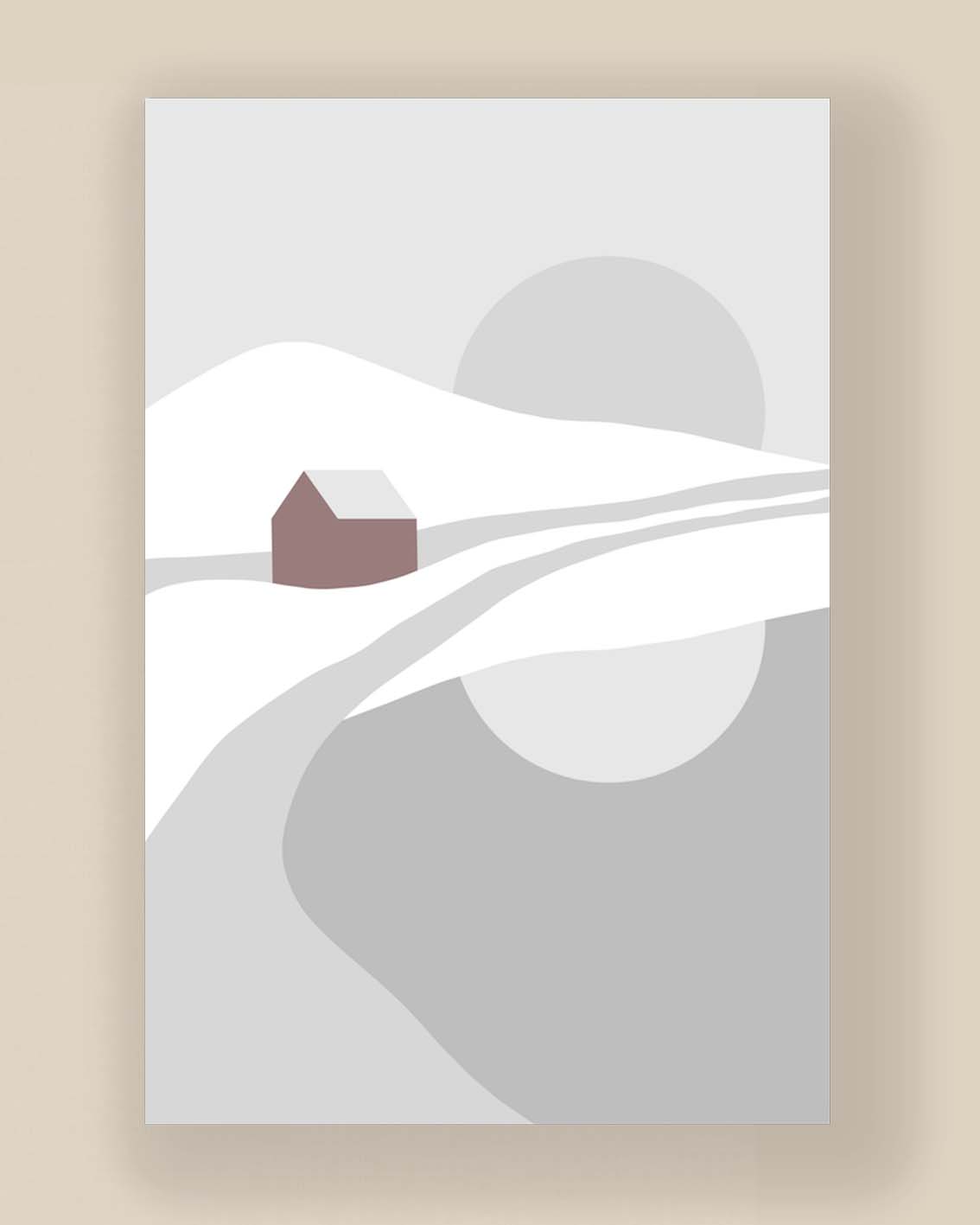 Affiche premium en papier mat – NATU 1024