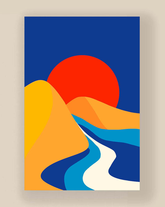 Affiche premium en papier mat – NATU 1036