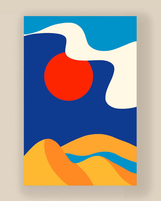 Affiche premium en papier mat – NATU 1038