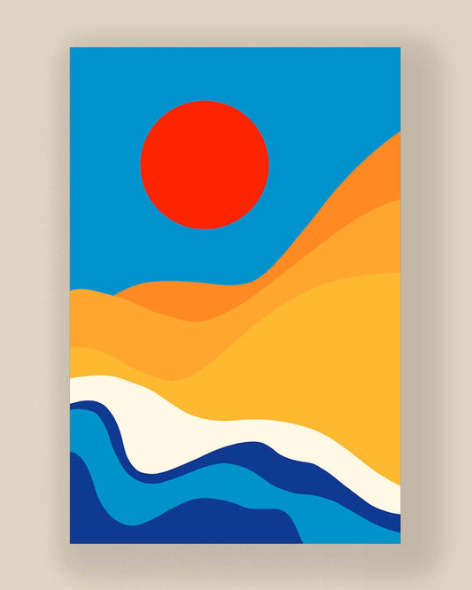 Affiche premium en papier mat – NATU 1039