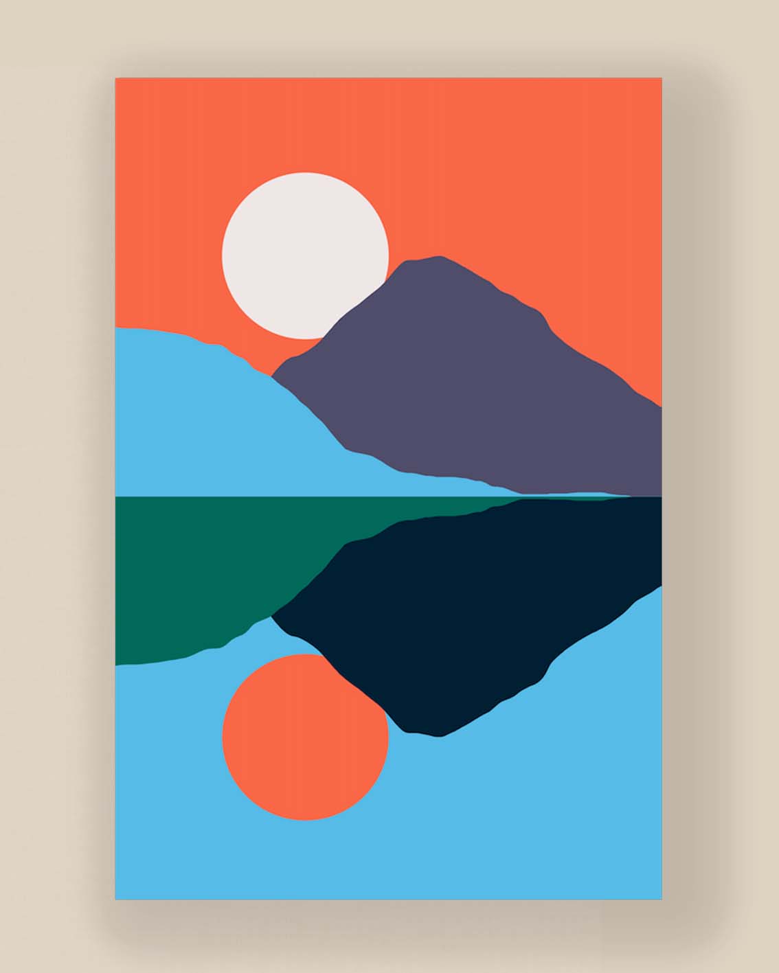 Affiche premium en papier mat – NATU 1048