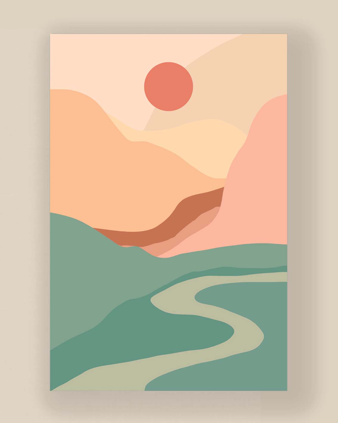 Affiche premium en papier mat – NATU 1050